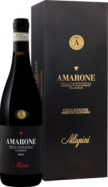 Вино Allegrini, Amarone della Valpolicella Classico DOC, 2013, gift box