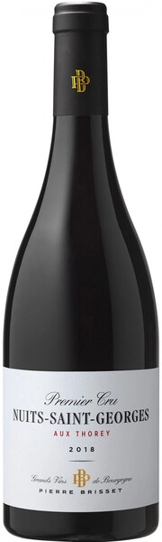Вино Pierre Brisset, Nuits-Saint-Georges Premier Cru Aux Thorey AOC, 2018