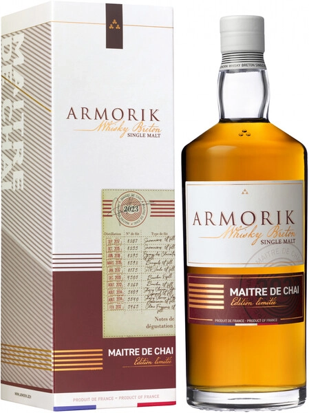 Виски Armorik Maitre de Chai (50%), gift box, 0.7 л