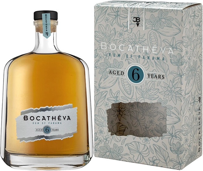 Ром Bocatheva Panama 6 Years Old, gift box, 0.7 л