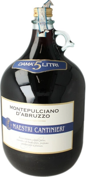 Вино Caldirola, Maestri Cantinieri Montepulciano d'Abruzzo DOC, 5 л