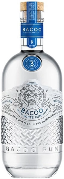 Ром Bacoo White 3 Years Old, 0.75 л