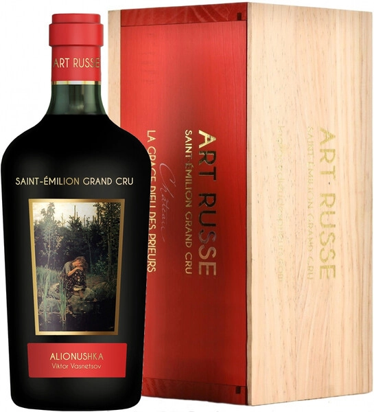 Вино Chateau La Grace Dieu des Prieurs, Saint-Emilion Grand Cru AOC, 2014, wooden box