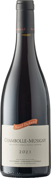 Вино David Duband, Chambolle-Musigny AOC, 2021, 1.5 л