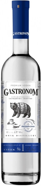 Водка Gastronom Blend №1 Classic, 0.5 л