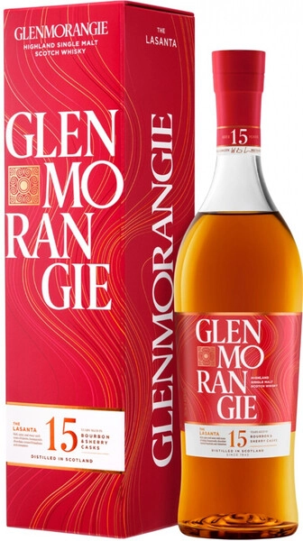 Виски Glenmorangie "The Lasanta", 15 Years Old, in gift box, 0.7 л