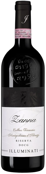 Вино Montepulciano d'Abruzzo Riserva "Zanna", Colline Teramane DOCG, 2018