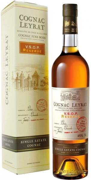 Коньяк Leyrat VSOP Reserve, gift box, 0.7 л