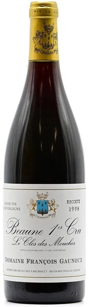 Вино Francois Gaunoux, Beaune 1er Cru Le Clos de Mouches AOC, 1998