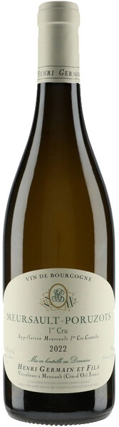 Вино Henri Germain et Fils, Meursault-Poruzots 1er Cru AOC, 2022