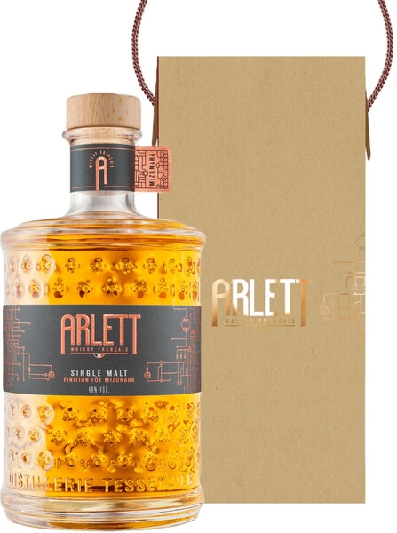 Виски Arlett Single Malt Finition fut Mizunara, gift box, 0.7 л
