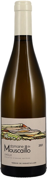 Вино Domaine de Mouscaillo, Limoux Blanc AOC, 2021