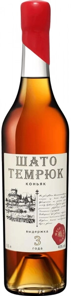 Коньяк Шато Темрюк 3-летний, 0.5 л