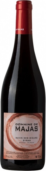 Вино Domaine de Majas, Ravin des Sieurs, Cotes Catalanes IGP, 2021