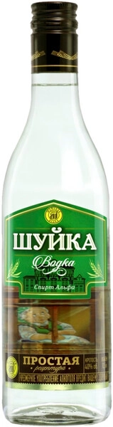 Водка "Шуйка" Простая рецептура, 0.5 л