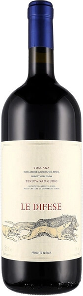 Вино Tenuta San Guido, Le Difese IGT, 2021, 1.5 л