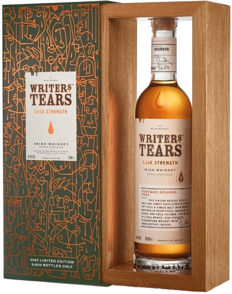 Виски Hot Irishman, Writers Tears Cask Strength (54,6%), gift box, 0.7 л