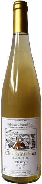 Вино Domaine Ernest Burn, Riesling Alsace Grand Cru Goldert Clos Saint Imer La Chapelle AOC, 2020