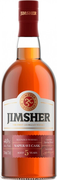 Виски Jimsher Saperavi Cask 5 Years Old, 0.7 л