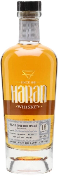 Виски Haran Original Small Batch Reserve 18 Years Old, 0.7 л