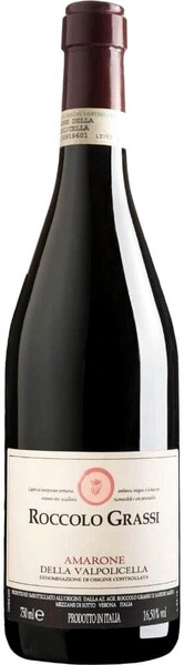 Вино Roccolo Grassi, Amarone della Valpolicella DOCG, 2018