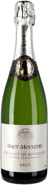 Игристое вино Haut-Mouleyre Cremant de Bordeaux AOC Brut