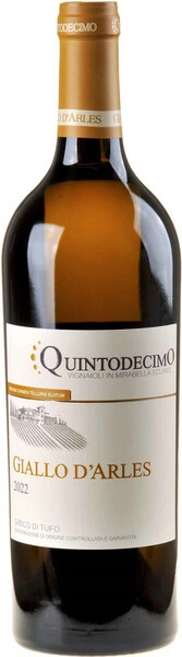Вино Quintodecimo, Giallo d'Arles Greco di Tufo DOCG, 2022