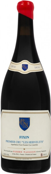 Вино Pierre Naigeon, Fixin 1er Cru Les Hervelets Vieilles Vignes AOC, 2016, 1.5 л