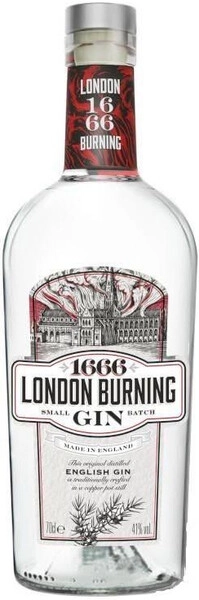 Джин London Burning 1666, 0.7 л