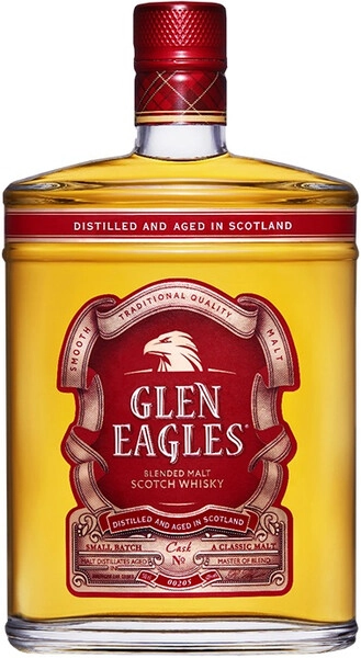 Виски Glen Eagles Blended Malt Scotch Whisky 3 Years Old, flask, 0.5 л