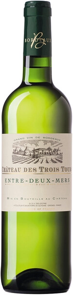 Вино Chateau des Trois Tours, Entre-Deux-Mers AOC Blanc, 2023