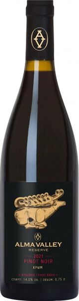 Вино Alma Valley Pinot Noir Reserve, 2021