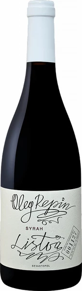 Вино Oleg Repin, "Listva" Syrah, 2021