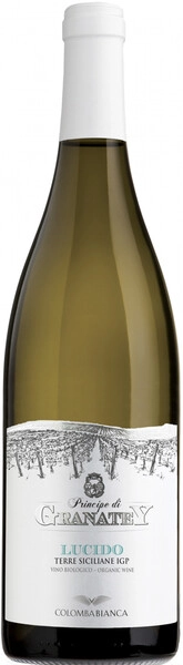 Вино Colomba Bianca, Principe di Granatey Lucido, Terre Siciliane IGP, 2022