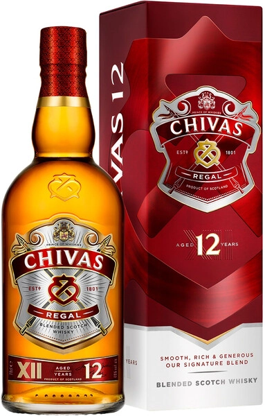 Виски Chivas Regal 12 years old, with box, 0.7 л