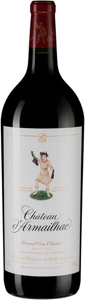 Вино Chateau d'Armailhac, Pauillac AOC 5-me Grand Cru Classe, 2017, 1.5 л