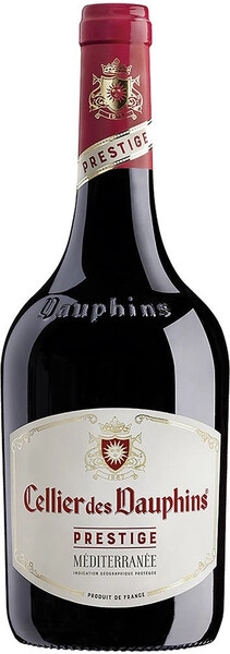 Вино Cellier des Dauphins, "Prestige" Rouge, Mediterranee IGP