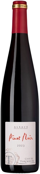 Вино Cave de Turckheim, Pinot Noir, Alsace AOC, 2023
