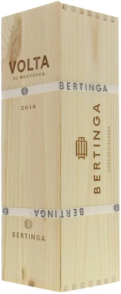 Вино Bertinga, "Volta di Bertinga", Toscana IGT, 2016, wooden box, 1.5 л
