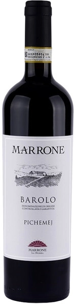 Вино Famiglia Marrone, Barolo Pichemej DOCG, 2019