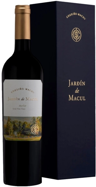 Вино Cousino-Macul, Jardin de Macul Merlot, 2018, gift box