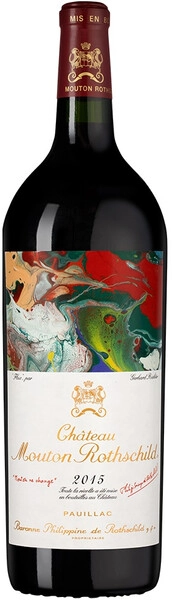 Вино Chateau Mouton Rothschild, Pauillac AOC Premier Grand Cru Classe, 2015, 3 л