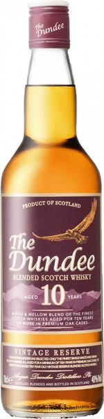 Виски The Dundee Blended 10 Years Old, 0.7 л