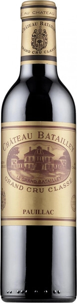 Вино Chateau Batailley, Pauillac AOC Grand Cru Classe, 2013, 375 мл