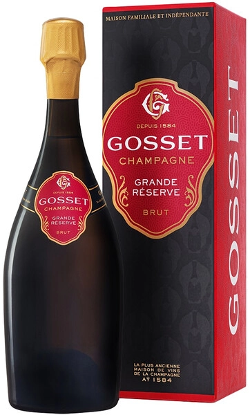 Шампанское Gosset, Brut Grande Reserve, gift box