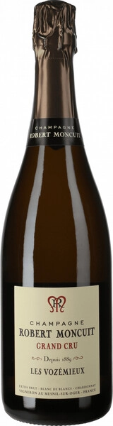 Шампанское Robert Moncuit, "Les Vozemieux" Blanc de Blancs Grand Cru, Champagne AOC, 2018