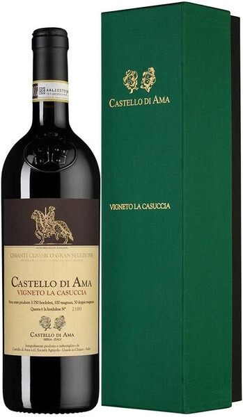 Вино Castello di Ama, Chianti Classico Gran Selezione DOCG Vigneto La Casuccia, 2013, gift box