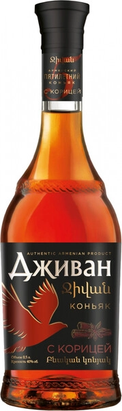 Бренди Дживан С корицей, 0.5 л