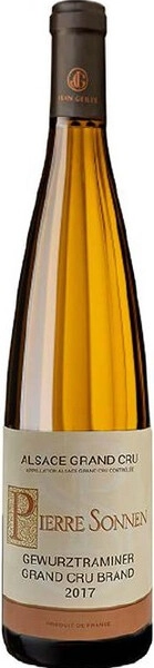 Вино Pierre Sonnen Gewurztraminer Alsace Grand Cru Brand AOC, 2017