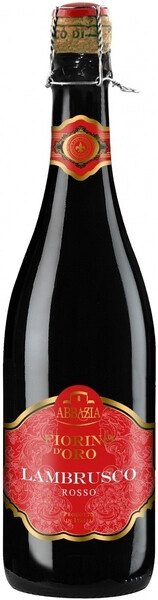 Игристое вино Abbazia, Fiorino d'Oro Lambrusco Rosso